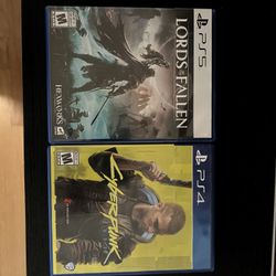 PS5 Games Lords Of The Fallen And Cyberpunk