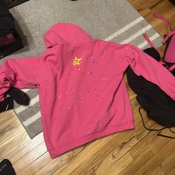 Spider hoodie worn once