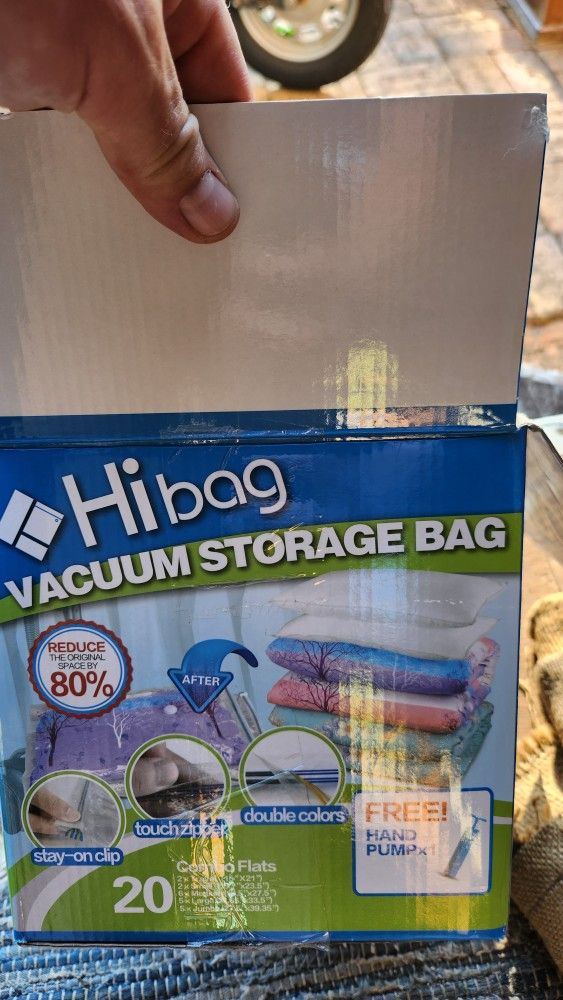 Vacuum Bags w/ Pump
