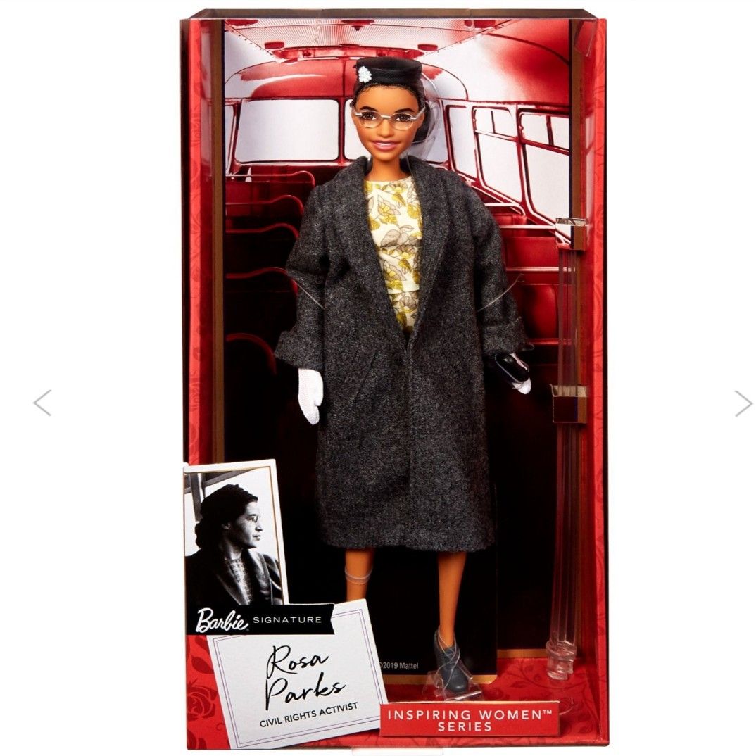 Brand New Mattell Rosa Parks Barbie Sold Out Limited Edition