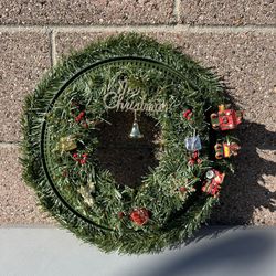 Vintage Christmas Wreath 