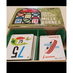 MILLE BORNES VINTAGE CARD GAME