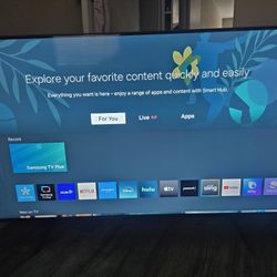 Samsung 50" Smart Crystal UHD 4K TV