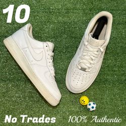 Size 10 Nike Air Force One “White” 🦷