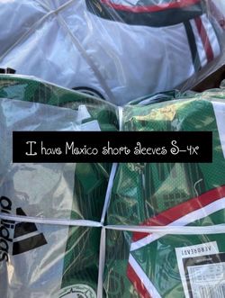 Mexico and USA jerseys