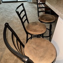High Chairs Barstools Brown Bronze