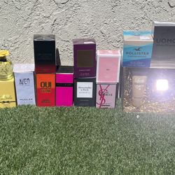 Perfumes/cologne 
