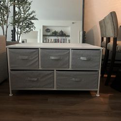 Dresser | Fabric 5-Drawer Storage Organizer 