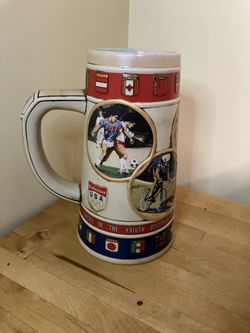 Budweiser Beer Stein Games of the XXIV Olympiad Summer 1988 Seoul