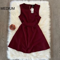 Burgundy Dress (medium)