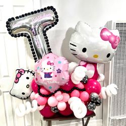 Hello Kitty Balloon Arrangement