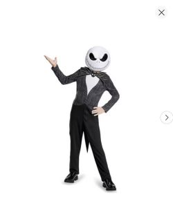 Disguise Nightmare Before Christmas Jack Skellington Costume for Kids, Official Nightmare Before Christmas Costume, Small
