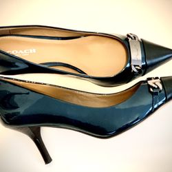 Coach Heels  Sz 7.5