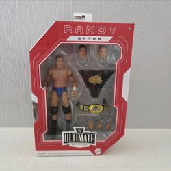 New/sealed Randy Orton WWE Ultimate Edition Figure Blue Trunks Mattel RKO 2025
