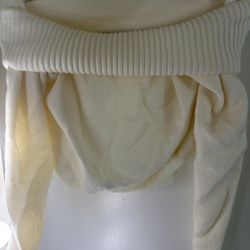 Knitted Off The Shoulder Shirt