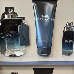 Coach Blue Perfume Set