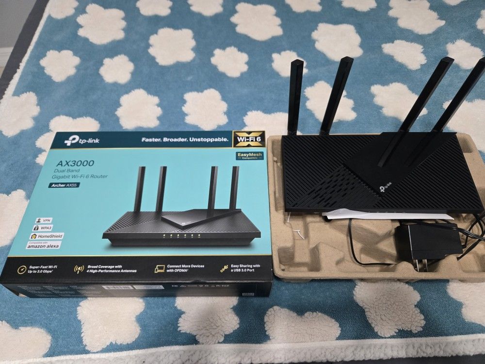 Tp Link Archer Ax55 Wifi 6 Router