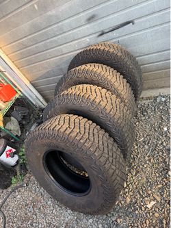 315/70/17 Goodyear wrangler tires