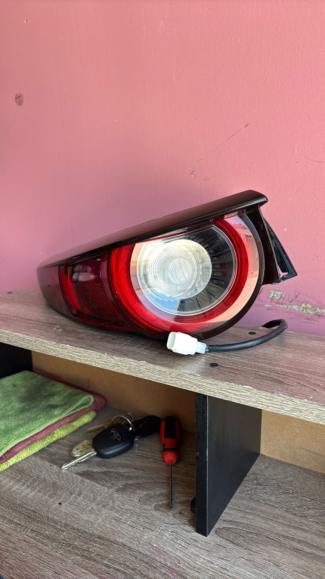 2020-2023 MAZDA CX-30 LEFT DRIVER SIDE OUTER TAIL LIGHT OEM