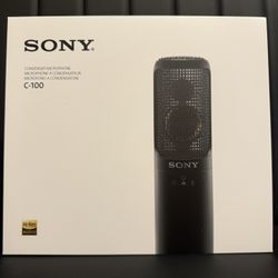 Sony C 100 Condenser Microphone (Studio Mic)