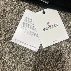 Black Moncler Beanie