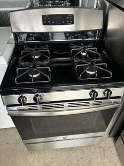 Gas range General Electric stainless steel