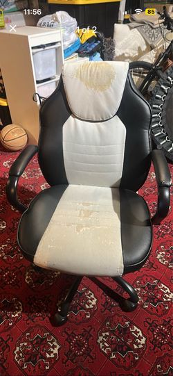 Black and White Gaming Chair