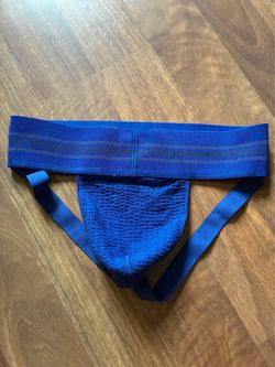 Blue Athletic Jockstrap