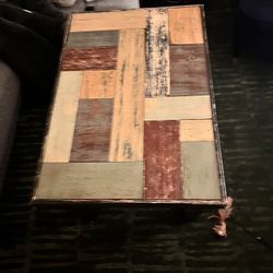 Handcrafted Wooden Table 