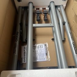 RIDGID Universal Mobile Miter Saw Stand with Mounting Braces