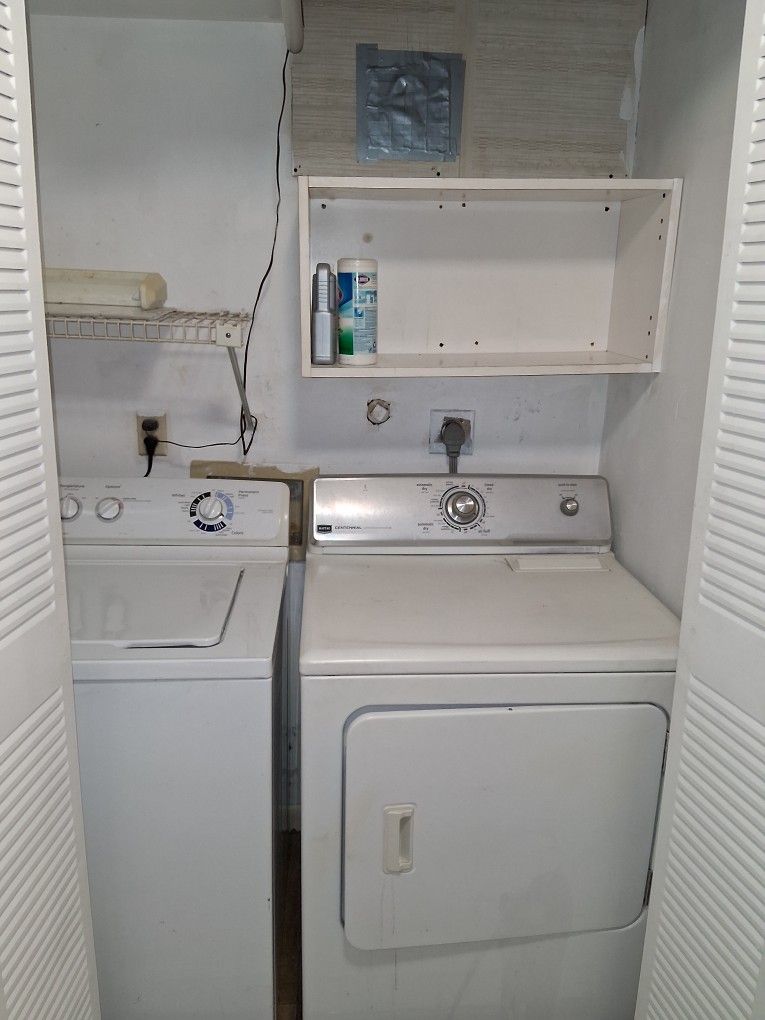 Washer and Dryer