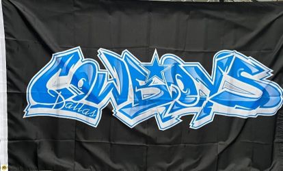 Cowboys Flag 5ftx3ft $20 Firm On Price 