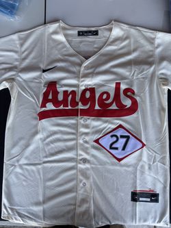 TROUT CITY CONNECT ANGELS JERSEYS IN STOCK SM MED LG XL XXL XXXL AVAILABLE