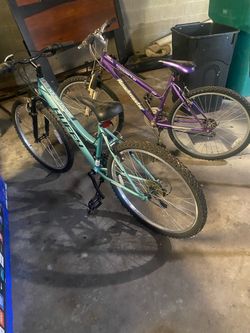 Huffy and Roadmaster Mountain Bikes – Set of 2