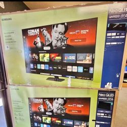 85 TV Samsung QN 90 Smart 4K HGTV $55 down on financing free delivery six month warranty