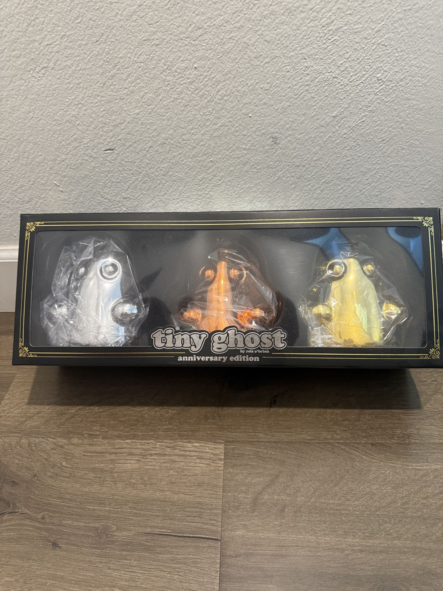 Bimtoy Tiny Ghost Anniversary Edition Chrome 3-Pack LE 250