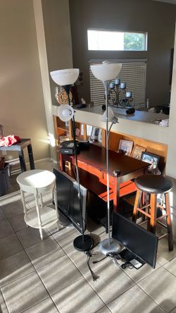 Lamps 6 Feet In Good Working Order,
