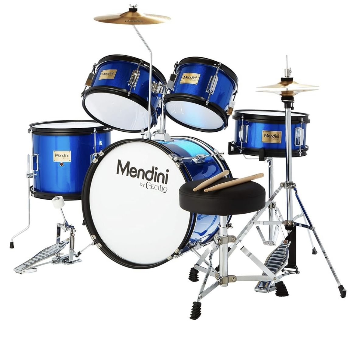 Mendinni Youth Drum Set (5-12) Excellent Condition