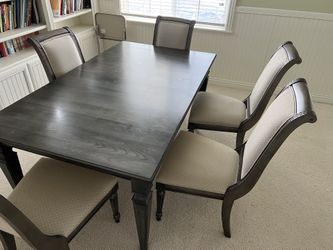 Ethan Ellen wood dining table