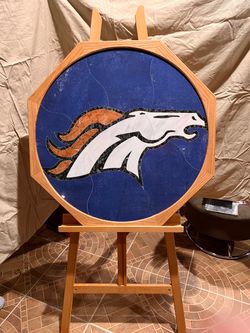 Broncos Glass Tile Mosaic Wall/floor Art