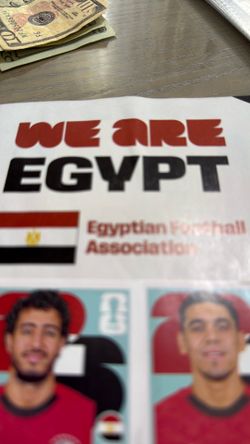 Egypt panini stickers