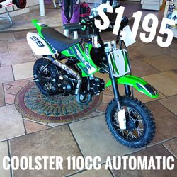 Coolster 110cc full automatic electric start
