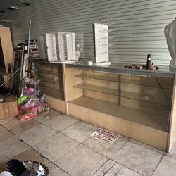 Display Cases(need Gone Today)
