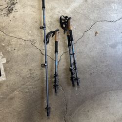 Pairs Of Hiking Poles