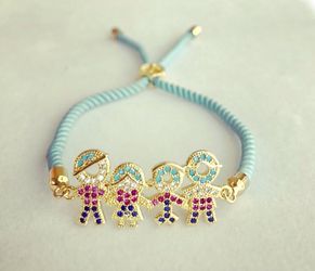 Adjustable bracelet charm Family new