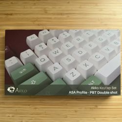 AKKO Matcha ASA Profile Keycaps