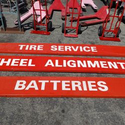 Metal Automotive Signs