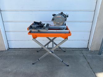 RIDGID 12 Amp 8 in. Blade Corded Wet Tile Saw
