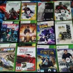 Xbox 360 Games, Not Tested, $15 For All