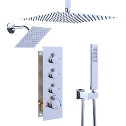 Enga Thermostatic Dual Head Shower System